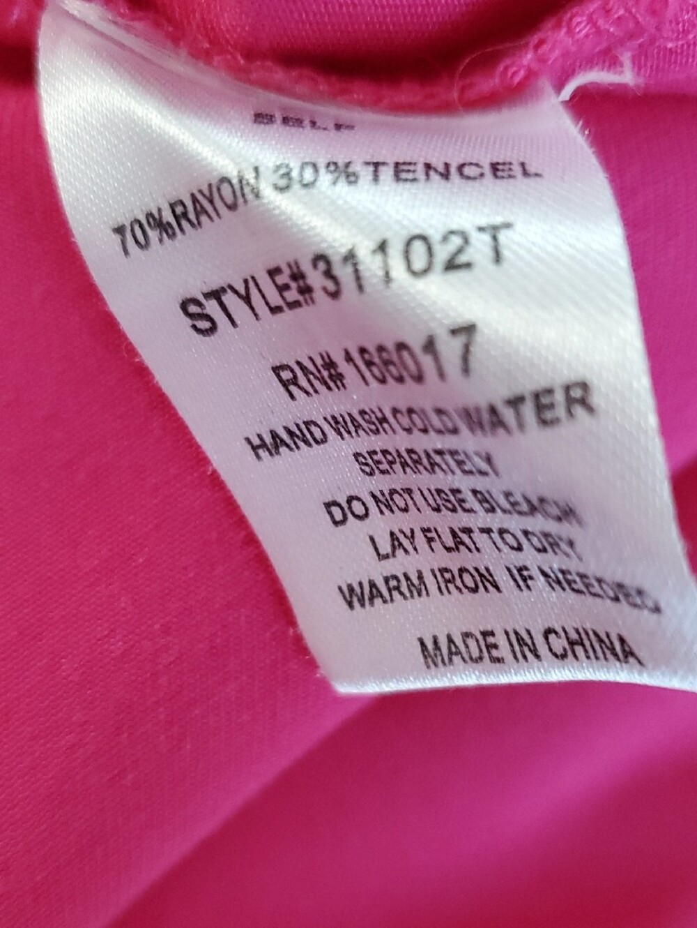 Pink Star-Embroidered Button-Up Blouse - Picture 8 of 9